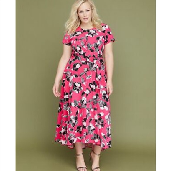 Lane Bryant Dresses & Skirts - Lane Bryant Floral High Low Lena Maxi Dress